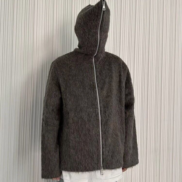 Mohair Our Legacy Style Cardigan Wool Blend Knit Sweater Mohair Our Legacy Style Cardigan Wool Blend Knit Sweater