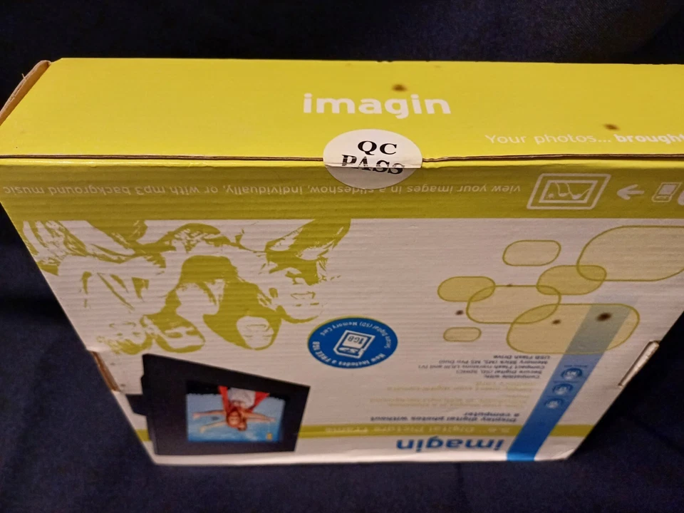 Imagin 5.6” Digital Picture Frame, LCD, Photo Display, SD Card, Plug and Play - Image 3 of 4