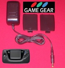 AC Adapter  Battery Cover Set for Sega Game Gear Model  2110  2110G ONLY NEW