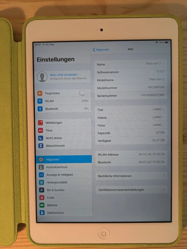 Apple iPad mini 2 · 32GB · Wi-Fi, Foto 1 von 4