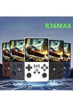 R36MAX Retro Handheld Video Game Console   Linux System 4.0 In IPS Screen 128GB