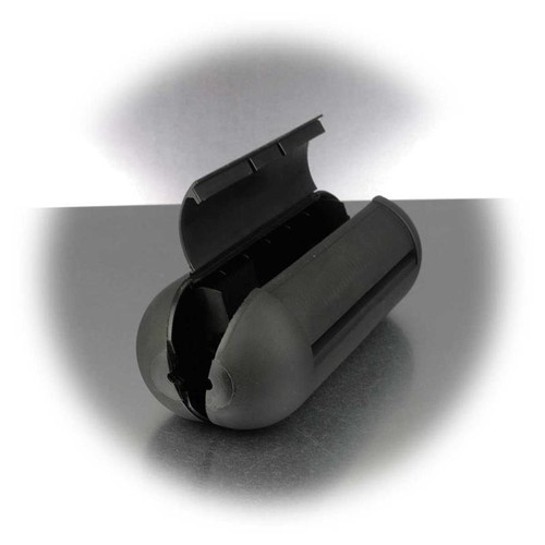 Sicherheitsbox Schwarz fü Schuko Stecker IP44 Kabelbox Box Schutz Kabel Regenbox - Afbeelding 3 van 6