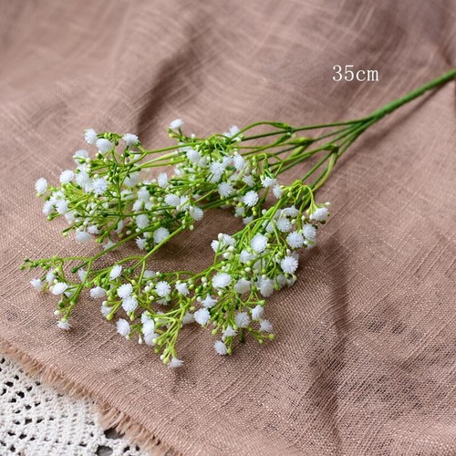 2X Simulated Gypsophila Bouquet Faux Silk Baby's Breath Flower Dining Table Prop - Picture 11 of 11