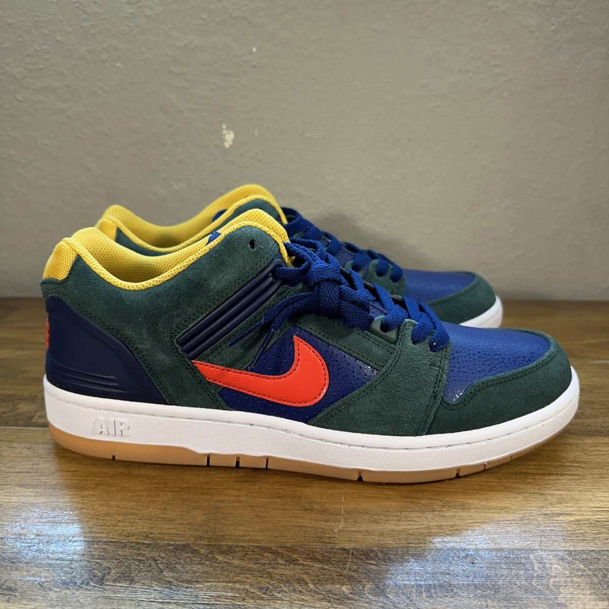Green Nike Air Force Cyan Little Kids' Nike Air Force LV8 1Y – The