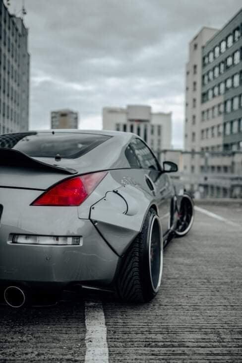 For Nissan 350Z/Fairlady Z SD+RB look front + rear fender flares