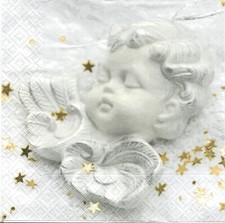 4 x Single Paper Napkins Decoupage Craft Table Angel 128