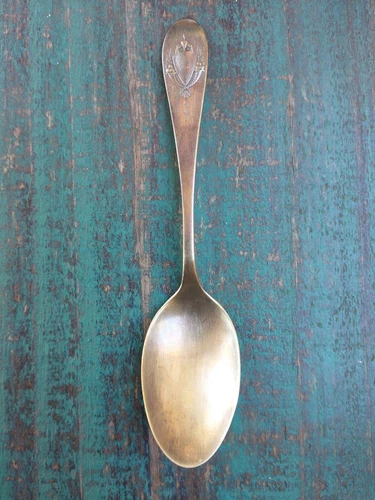 Antique Pat 1905 Sterling Silver Spoon 5.5" Rogers, Lunt, & Bowlen Mount Vernon