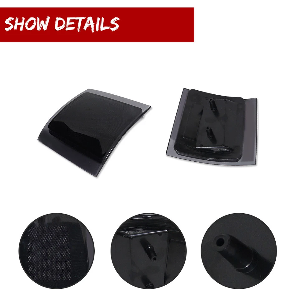 Luces de esquina marcadoras laterales delanteras de humo 4 piezas para camionetas 94-00 Chevy&GMC C/K Foto 3 de 4