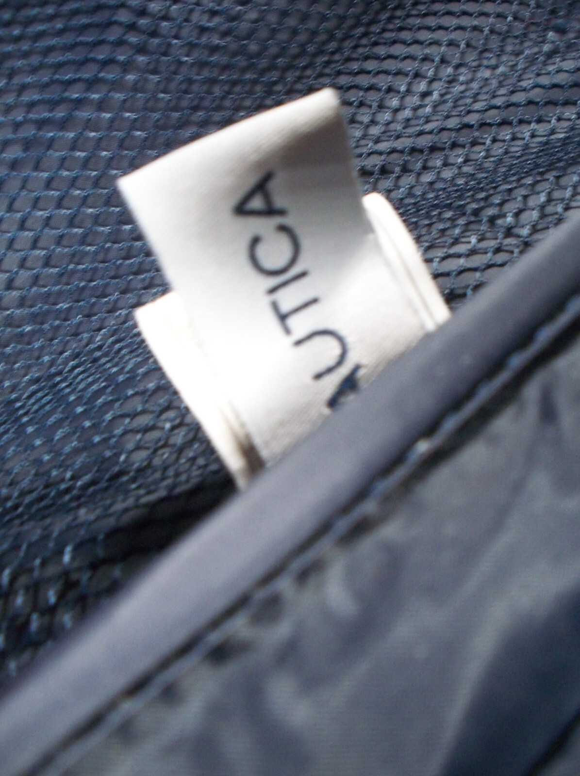 Nautica Carry On Baggage Luggage Suitcase 22 Inch Rolling Bag Blue And White eBay