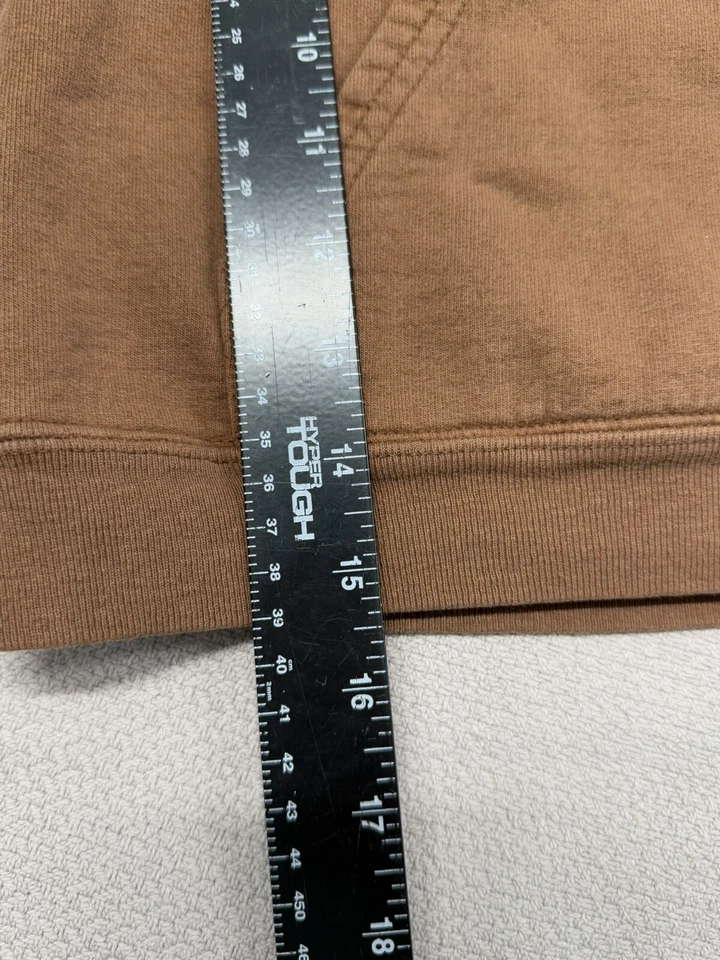 Sudadera con Capucha Bordada Vintage Y2K Timberland Viento Agua Tierra Cielo Marrón Niños Talla 4 Foto 3 de 4