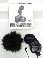RODE Stereo VideoMic Pro + original RODE DeadCat in OVP