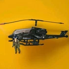 GI Joe Dragonfly Assault Helicopter & Wild Bill Figure 1983 100% Complete