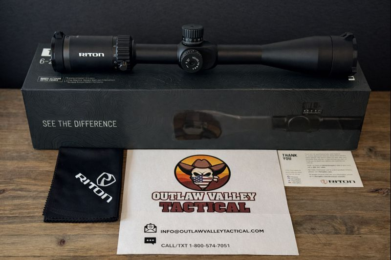 Riton 1 Series CONQUER Rifle Scope 6-24X50 1
