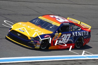 CLEETUS MCFARLAND #30 KENETIX ARCA MENARDS CAR 11X17 GLOSSY POSTER #W7