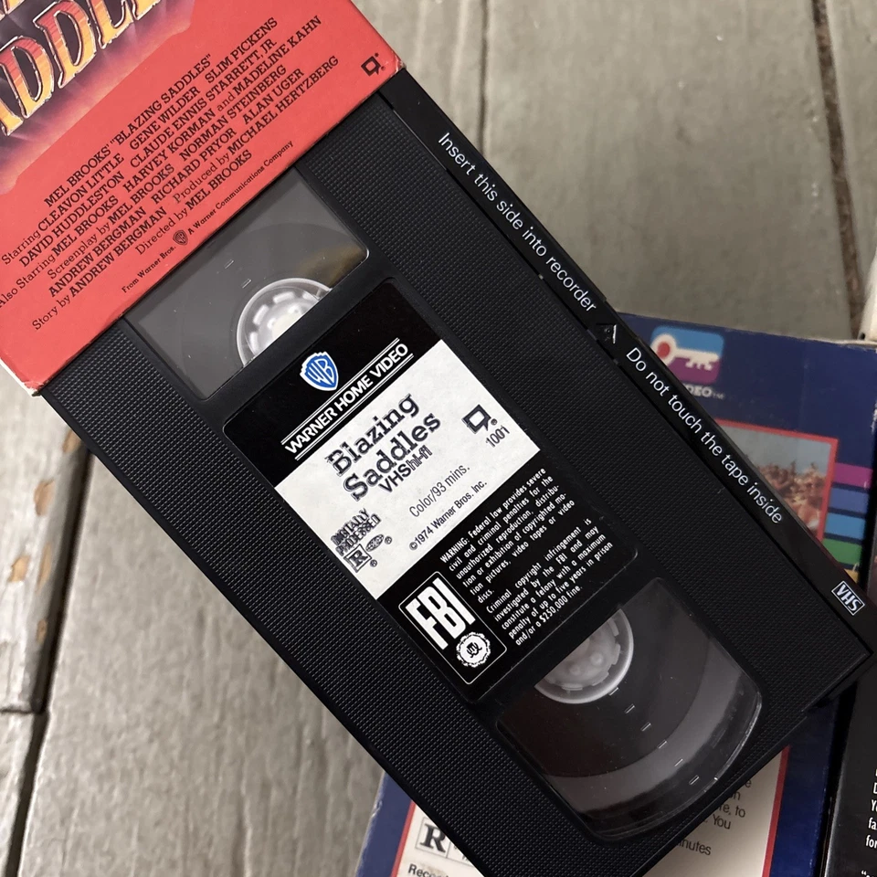 Blazing Saddles / Trading Places / Where the Boys Are / Spaceballs VHS Set - Image 3 of 4