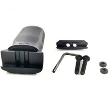 T actical Front Rear Sight Metal Profile Flip-up Backup Folding Sights Set