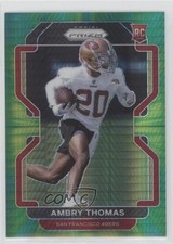 2021 Panini Prizm Rookie Hyper Prizm 118/175 Ambry Thomas #439 n0c