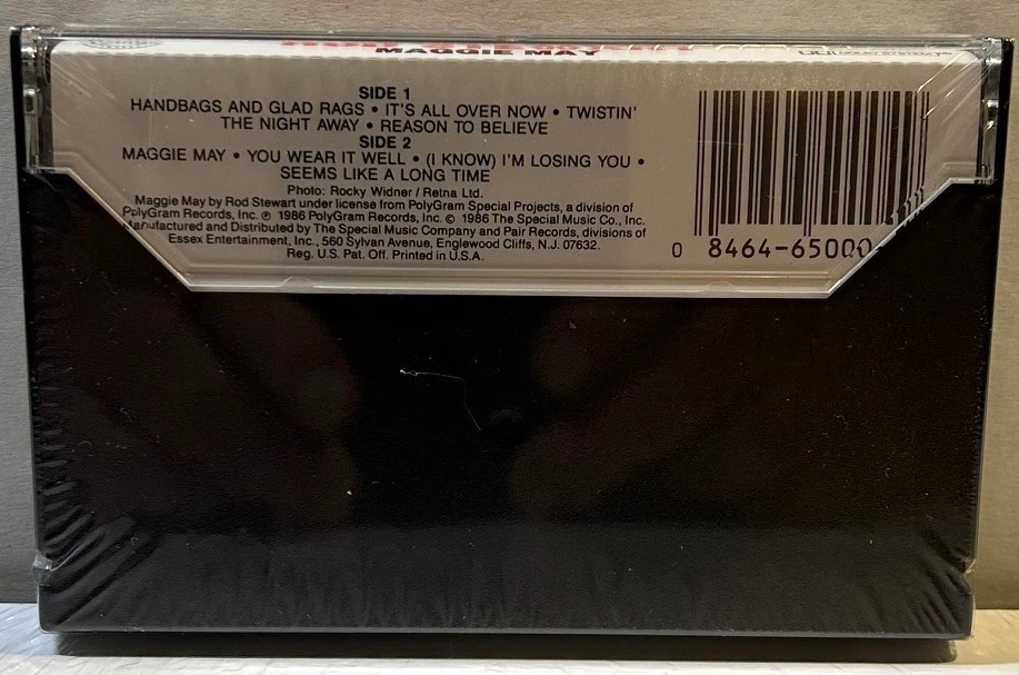 Rod Stewart-cassette-Maggie May-CPK-5000-New-Sealed - Image 2 of 4