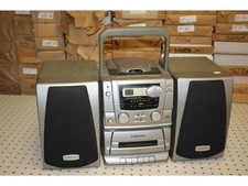 EMERSON PD6721 PORTABLE CD Player AM/FM Stereo Cassette Radio Boombox WORKING