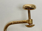 Vintage 10k Yellow Gold Cameo Stamped BDA Clip Dangle 3.4 Grams — photo 9