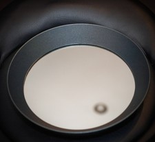 MIRROR - IKEA Langesund No 16044 Taupe Wall Mirror 25cm Diameter 