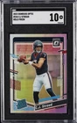 2023 PANINI DONRUSS OPTIC HOLO #244 CJ STROUD ROOKIE RC SGC 10 GM