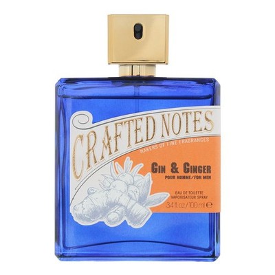 Crafted Notes Gin & Ginger For Men Eau De Toilette 100ml For Men