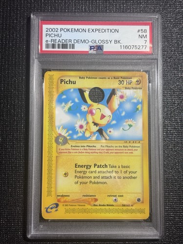 Pichu graded PSA 7 for sale on eBay