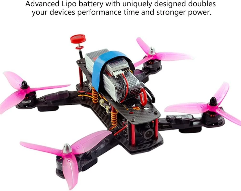 3S 11,1V 1500mAh Aufladbare LiPo-Batterie 40C mit T-Stecker für RC-Auto Flugzeug - Bild 4 von 4