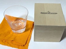 Jaeger-LeCoultre Tajima Glass Fuji Whisky Glass w/ Wooden Box Limited Novelty