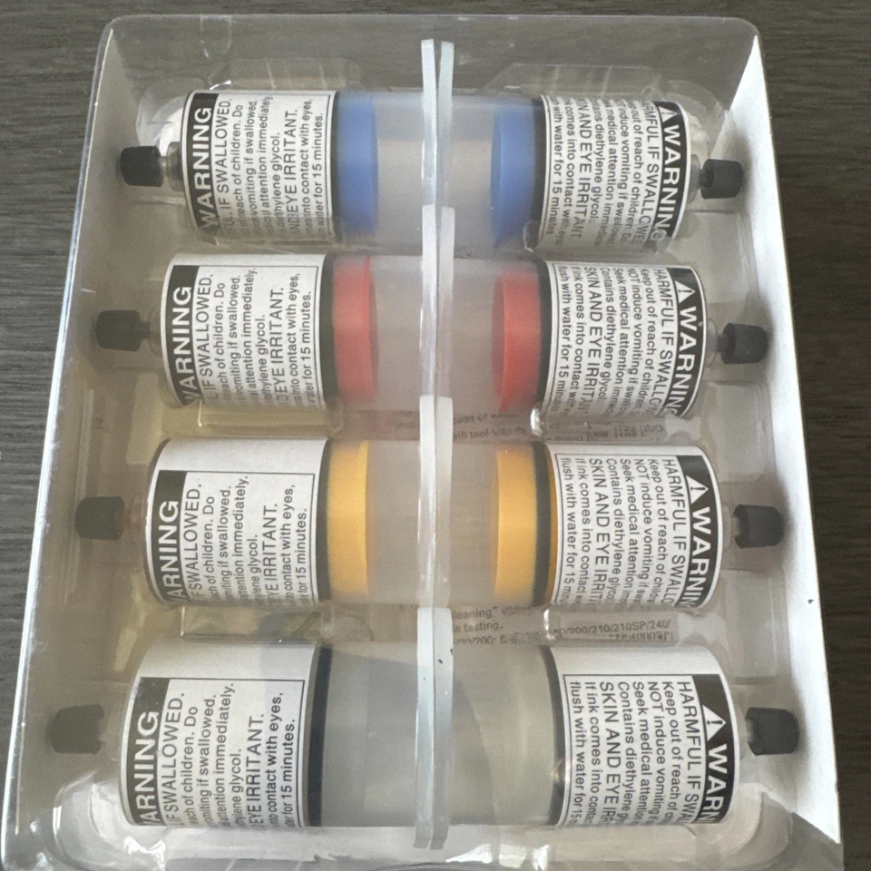 NCR Universal TRI Color Inkjet Refill Kit With Cleaning Solution New - Image 3 of 3