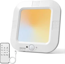 Rechargeable Motion Sensor Ceiling Light, No Wiring 1 Pack, Multicolor 