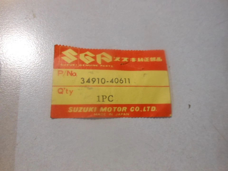 Conjunto de cable velocímetro Suzuki 78-81 PE250 80-81 PE400 34910-40611 NUEVO DE STOCK Foto 2 de 4