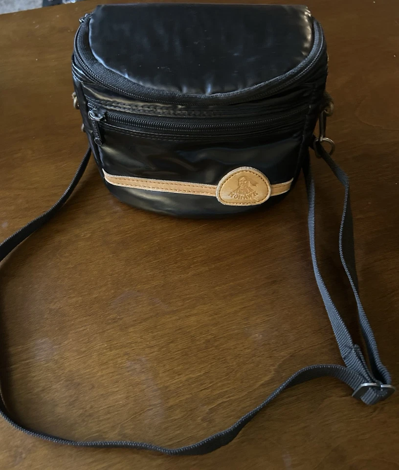 Mohawk digital camera messenger bag case with shoulder strap 6X5X3" native - Image 2 of 4
