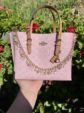 PINK BOW PURSE CHARM CHAIN