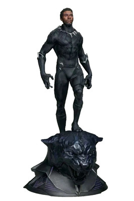 Black Panther 60 cm Sammlerstatue Marvel Figur GK Resin Premium Statue Neu