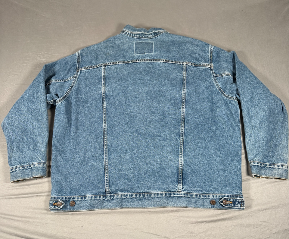 90'S Levi's 70699-0389 Denim Jacket, Made in USA, Men's Size XL, Vintage cotton blue type Vintage Second Hand