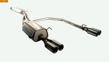 FOX Racinganlage ab Kat. re li je 2x76mm gerade für Opel Astra G Coupe Cabrio