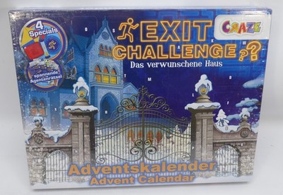 Adventskalender Escape / Exit Game Das verwunschene Haus Adventskalender Ab 8 J.
