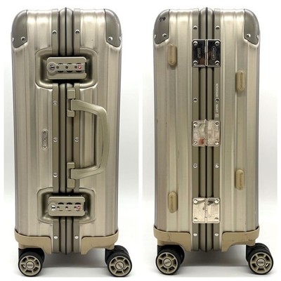 RIMOWA TOPAS TITANIUM　30L　4輪 Shop Rimowa Topas Titanium IATA Luggage 30&qu – Luggage Factory