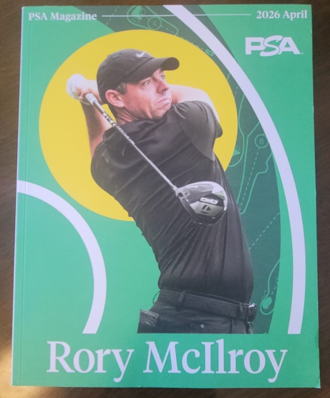 Rory McIlroy PSA Magazine April 2026 Vol. #52 Never Looked At or Opened