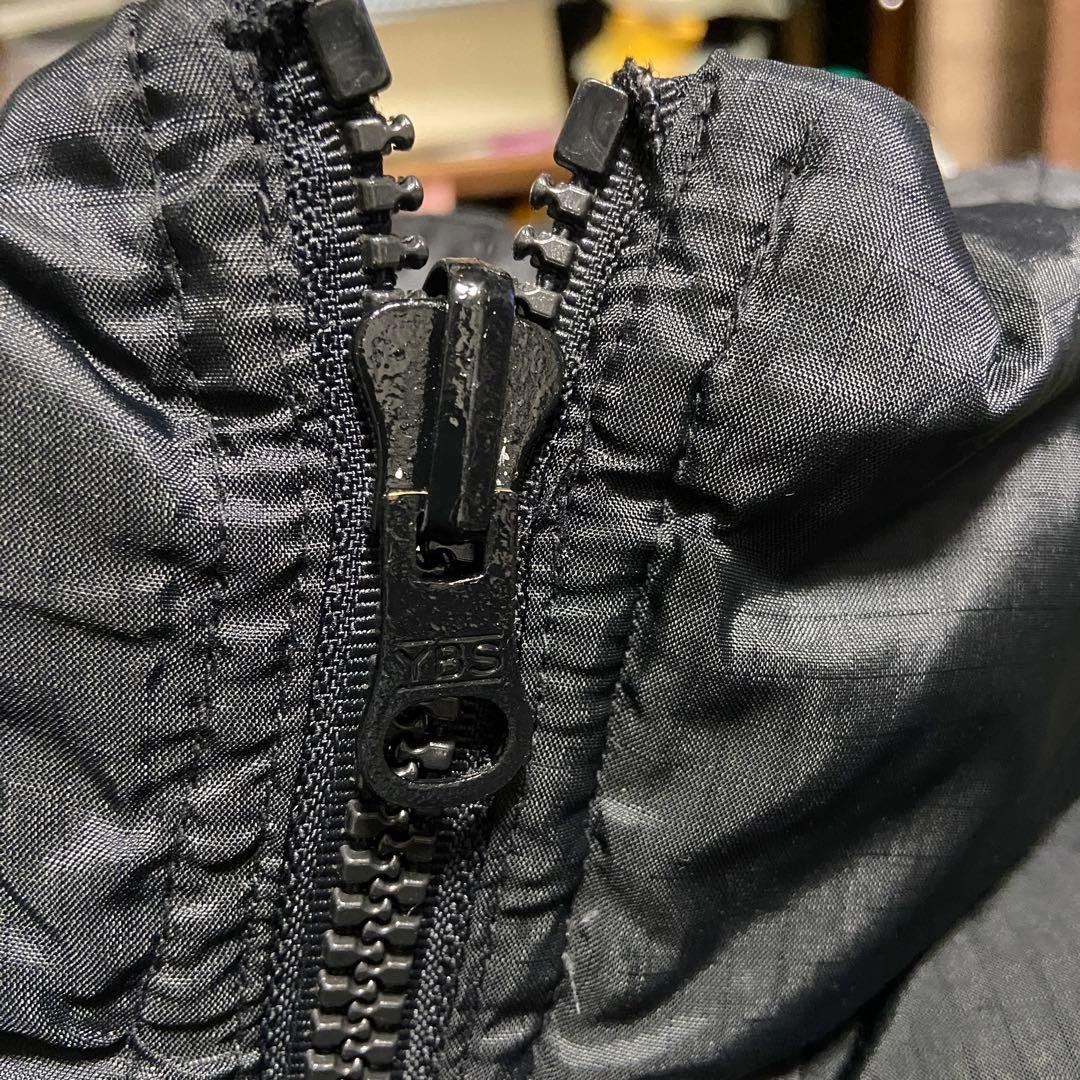 First Down Reversible Black Down Jacket S Vintage… - image 8