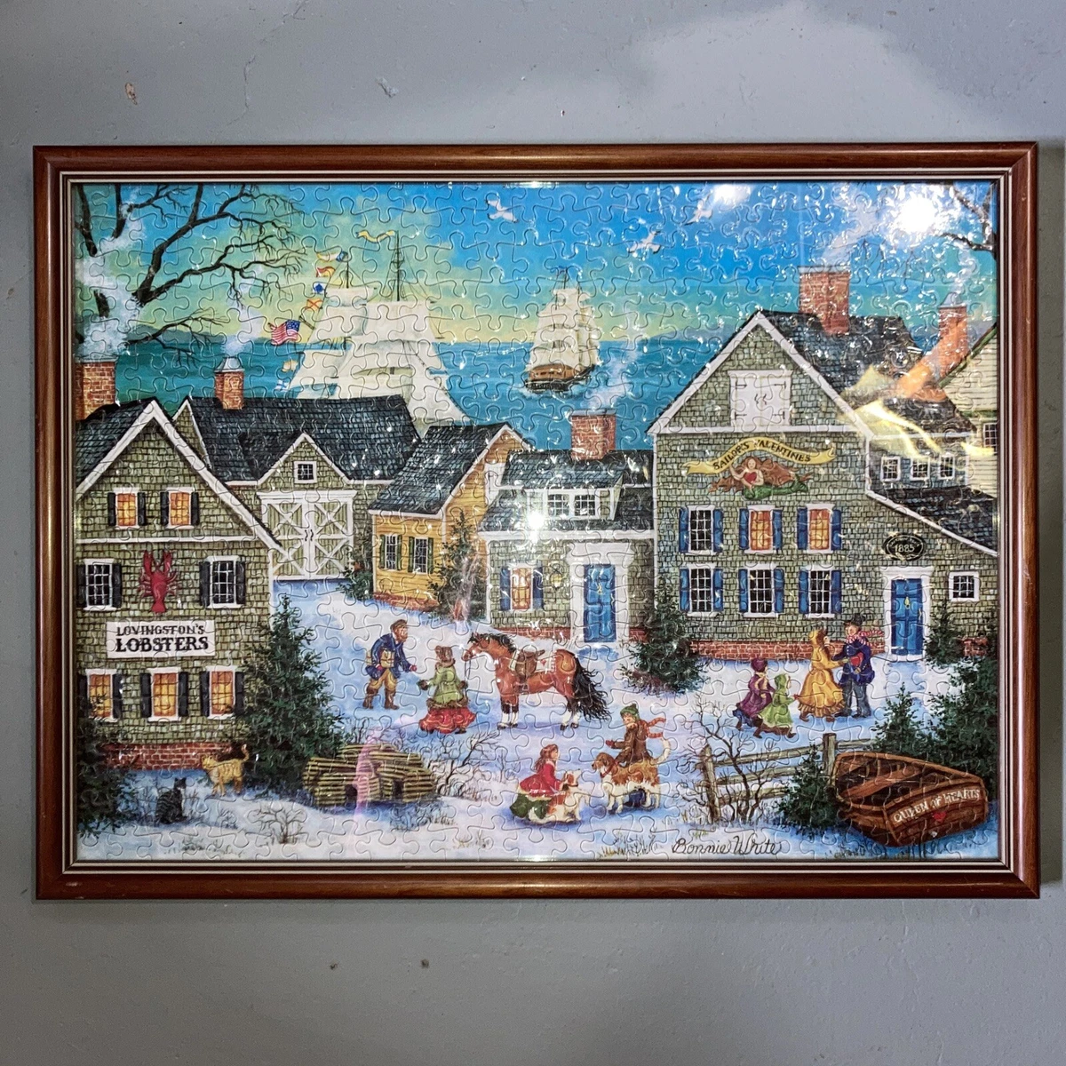 Hobby lobby puzzle framing deals