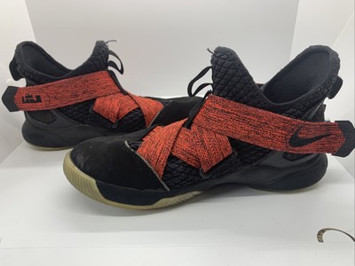 Nike Lebron James Zoom VII Soldier Black Red Youth Shoes Size 5Y EU 37.5 |  eBay