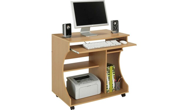 Chadwick Office Desk Beech Effect 3301074 Uk Seller For Sale Ebay