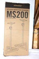 Samson MS200 Heavy-Duty Studio Monitor Stands Pair
