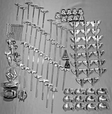 NOS Lot 102 Drum Kit Parts 98 Unbranded Grets...