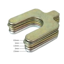 50 Pcs Four Wheel Alignment Insert U-shaped Shims Positioning Adjustment Washer