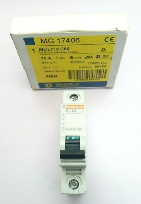Square D Schneider Electric MG17406 MULTI 9 C60