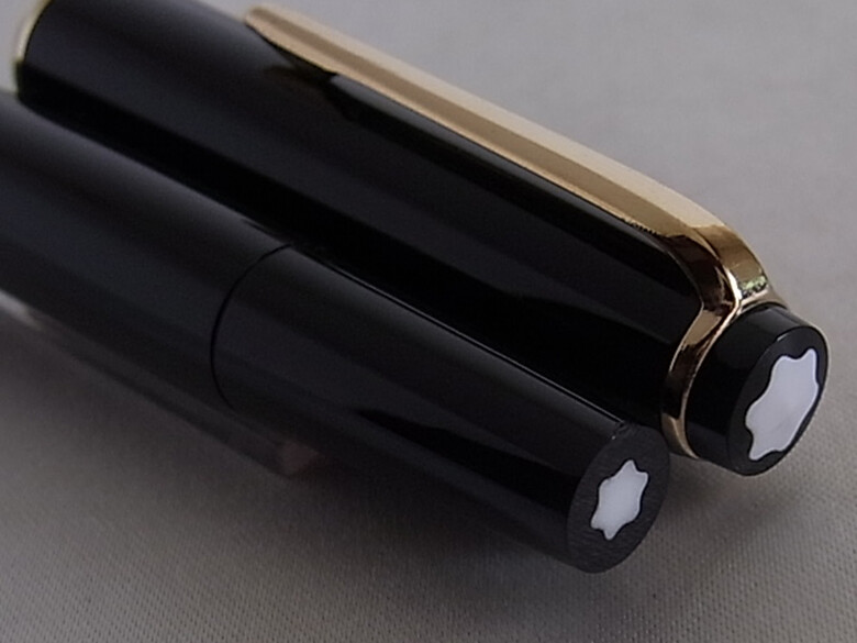 MONTBLANC モンブラン 万年筆 #032 黒 14C EF Montblanc 32 Fountain Pen Black 14C EF Wing Nib | eBay